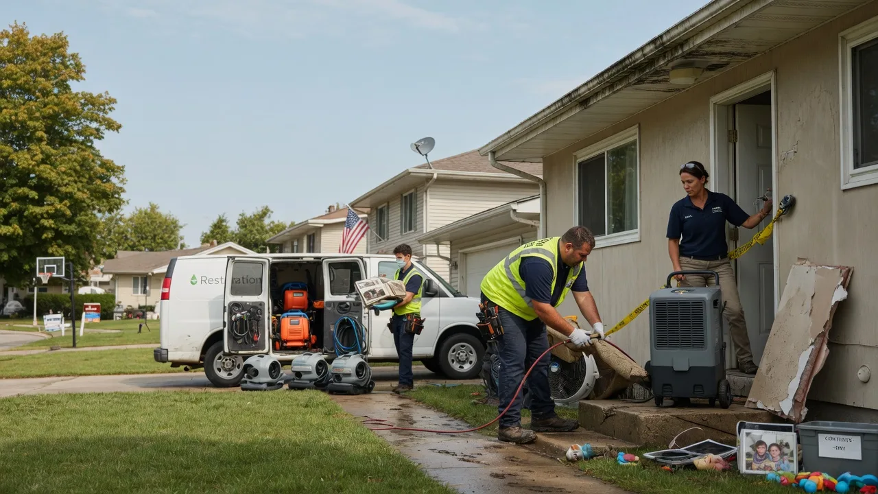 Water Damage Restoration in Newton, IL near me